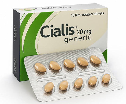 Cialis 20mg 10 Compresse Confezione Grande